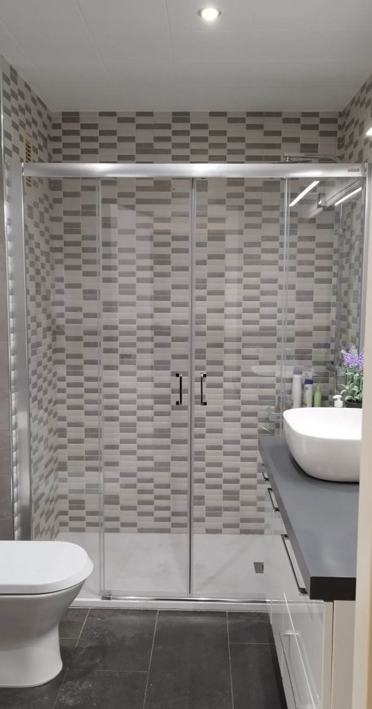 instalacion mampara despues reus